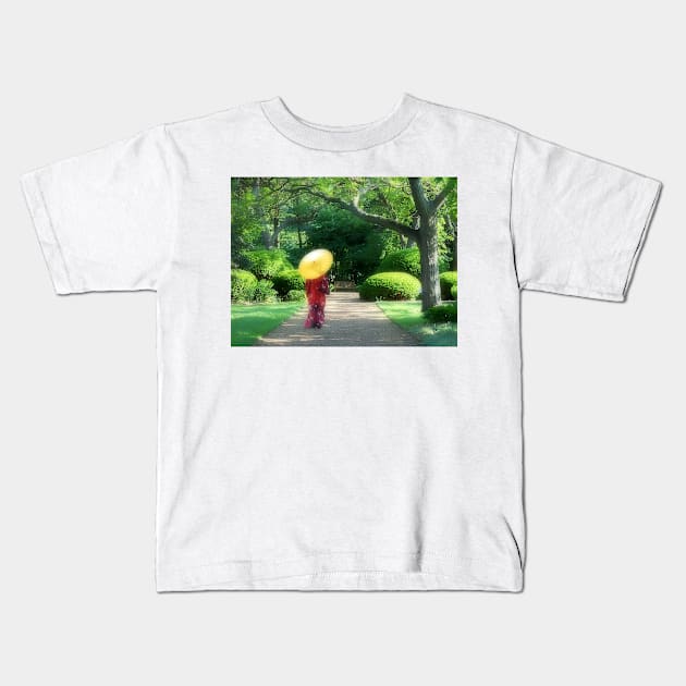 Wandering in Style Kids T-Shirt by bgaynor